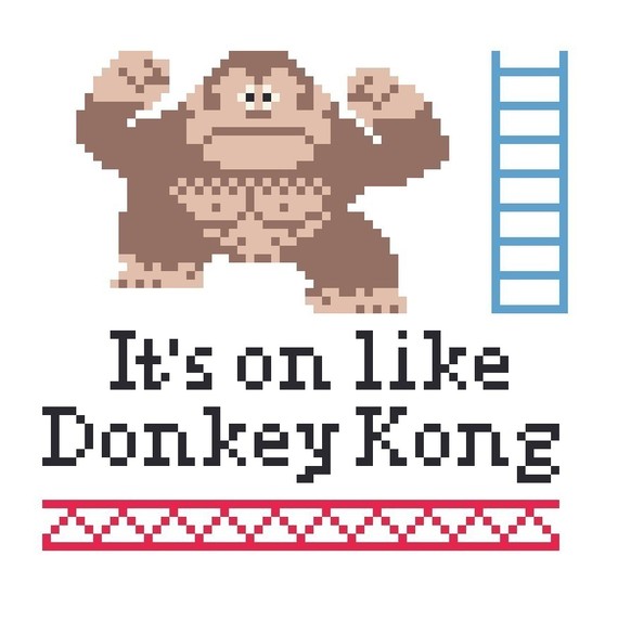 [Image: Its-On-Like-Donkey-Kong-Cross-Stitch-Pattern.jpg]