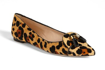Looks Good from the Back: Adrien: Leopard Flats. Let's Do This.