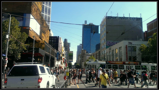 Centre-ville Melbourne visiter Australie tourisme