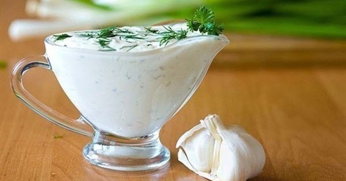 Leckere Knoblauchsoße anstelle von Mayonnaise - Leckere Rezepte