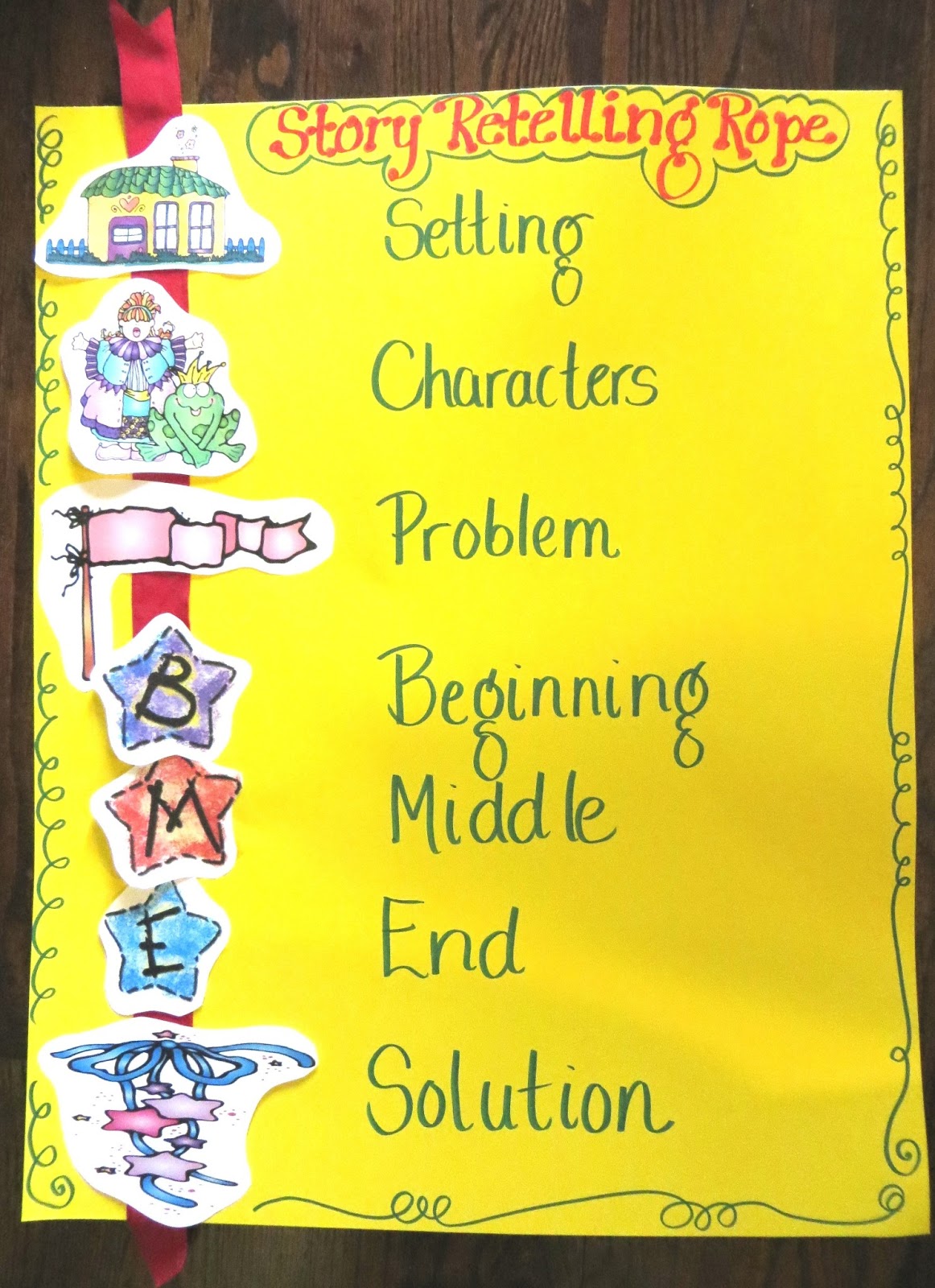 First Grade Wow: Retelling Rope