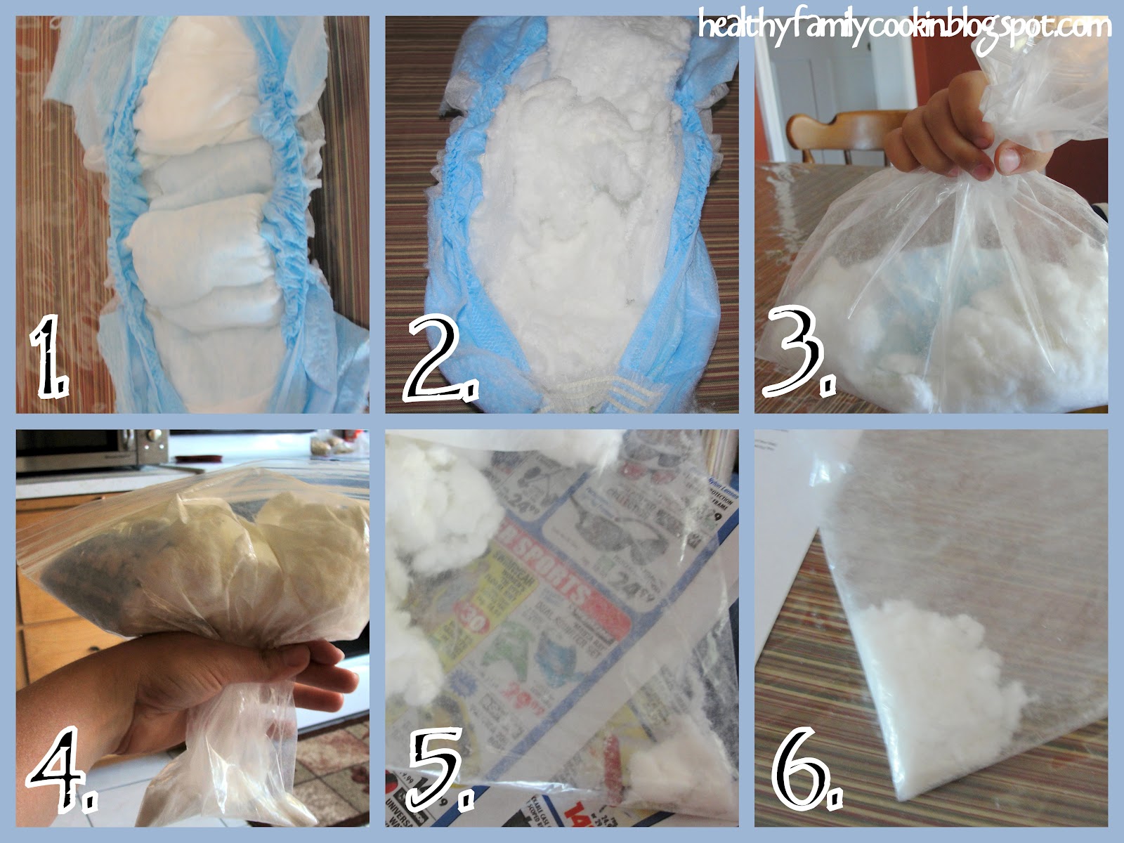 Healthy Family Cookin': Thinking Thursday: How does a diaper work?