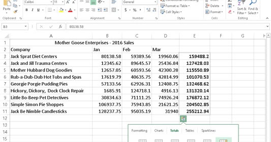 quick analysis button excel 2007 quick analysis button excel 2007