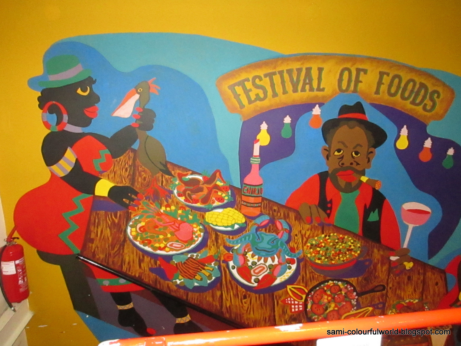 COLOURFULWORLD Monday Mural Soul Food mural