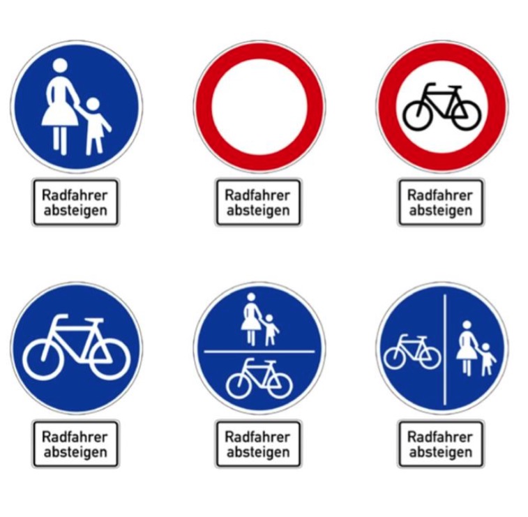 Darf Man Mit Einem Leeren Fahrradträger Fahren Radfahren in Stuttgart: Radler in deutschen Schilderwäldern