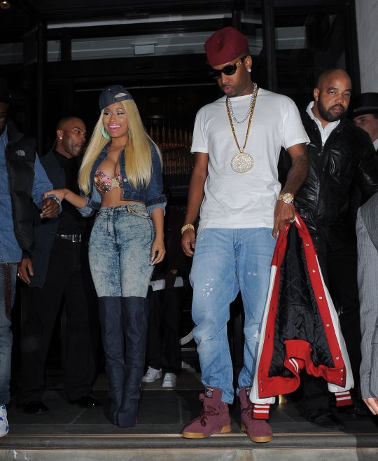 Topten Naija NICKI MINAJ's BOO WHISKS HER AWAY FROM HER OWN ALBUM