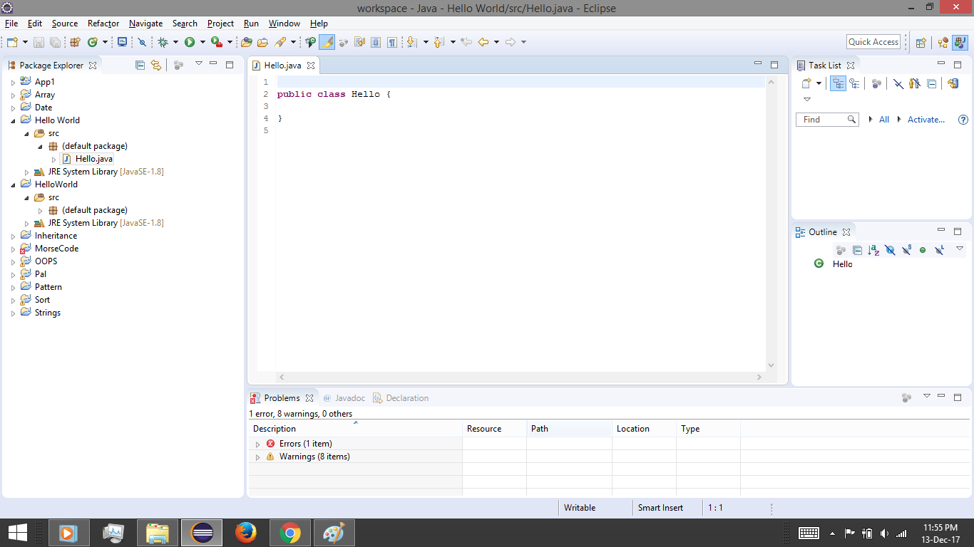 Simple Java program