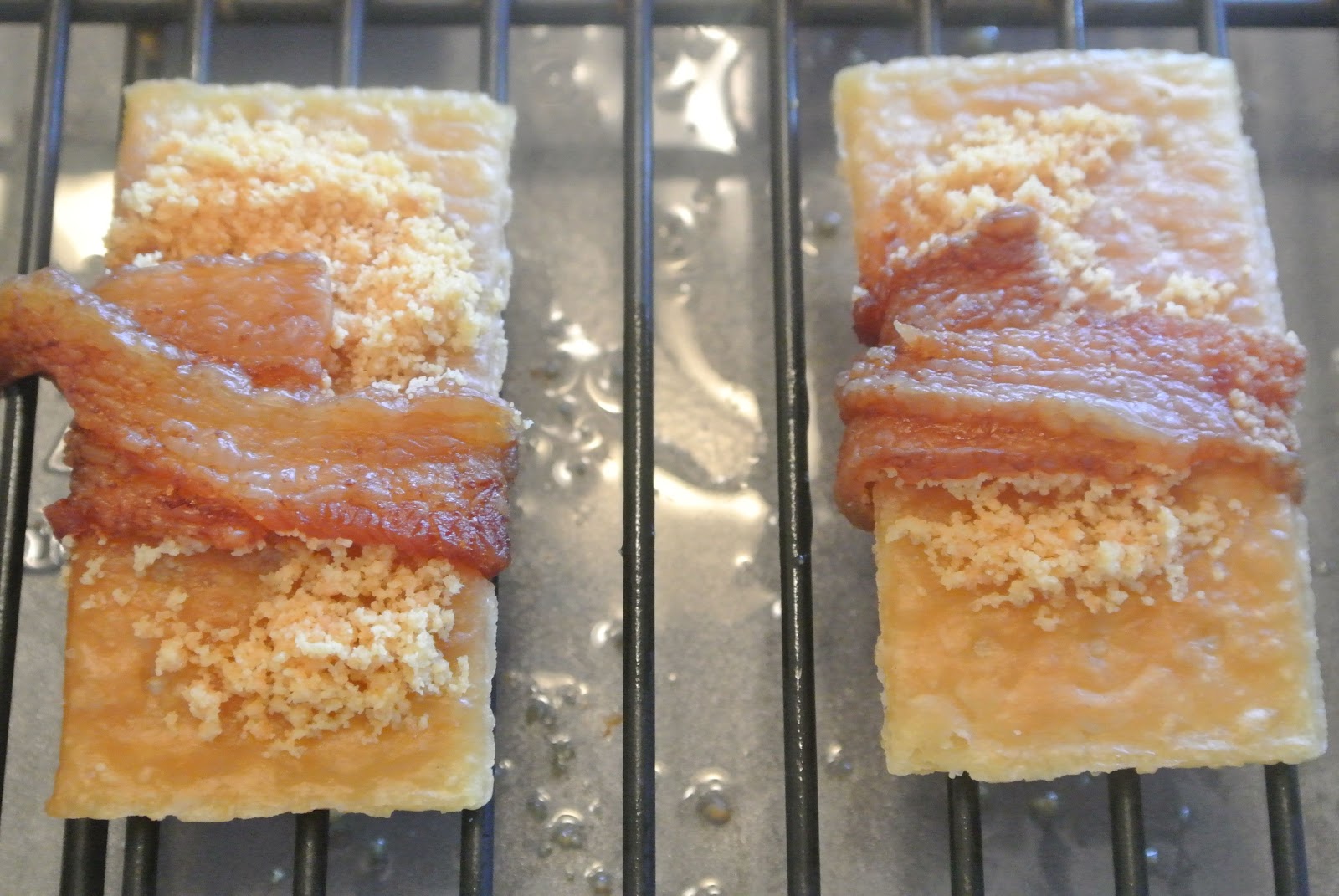 The Barbee Housewife Bacon Wrapped Crackers