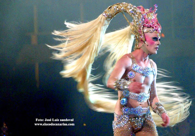 Live gala drag queen Carnaval Las Palmas Canary Islands 2016 Live gala drag queen Carnaval Las Palmas Canary Islands 2016