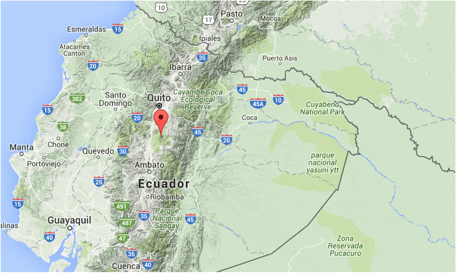 Орисаба на карте северной. Вулканы Котопахи Чимборасо на карте. Вулкан Котопахи Эквадор на карте. Вулкан Котопахи на карте Южной.