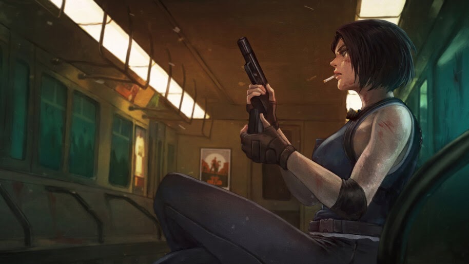 Jill Valentine, Resident Evil 3, Remake, 4K, #3.1945