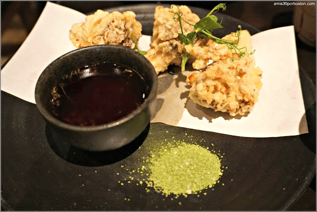 Menú Dine Out Pabu Boston: Maitake Mushroom Tempura Menú Dine Out Pabu Boston: Maitake Mushroom Tempura