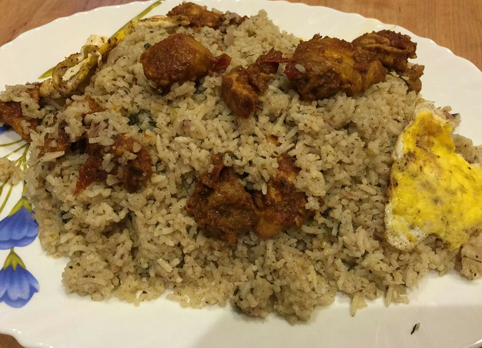 SUN's Authentic Indian Home Cooking: SOUTH INDIAN CHICKEN BIRYANI