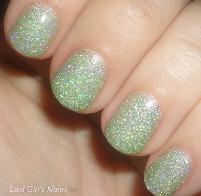 kleancolor holo green swatches