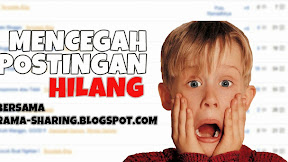 Cara Mencegah Postingan Hilang