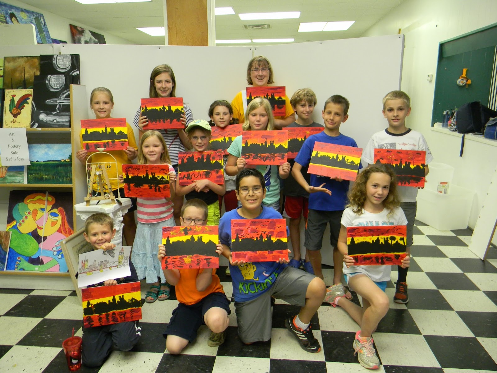 Bear Hands Art Factory Summer Art Projects Camp Day One
