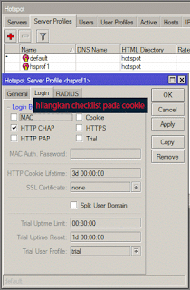 setting hotspot server profile cara setting userman dan radius mikrotik