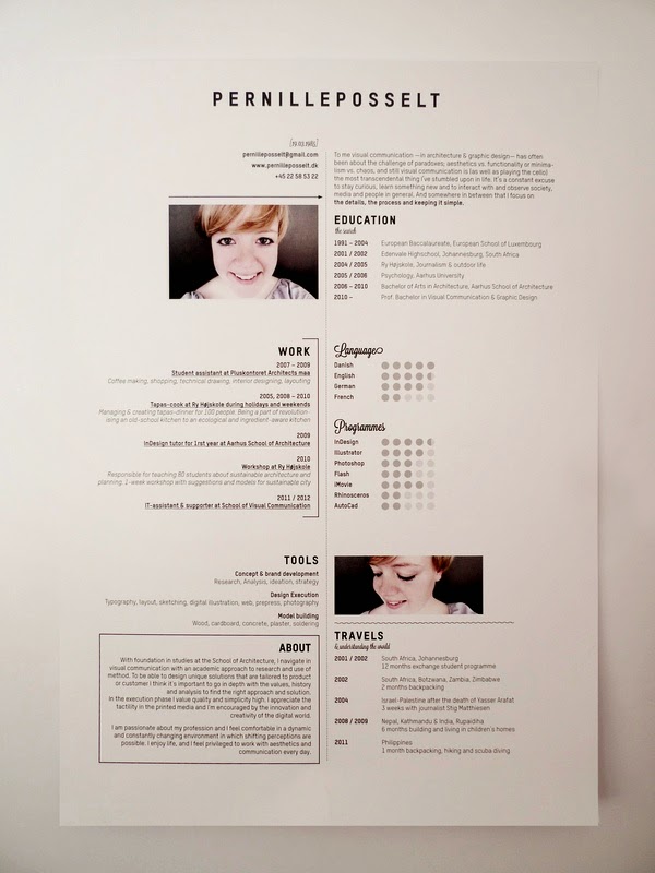 Resume guidelines picture