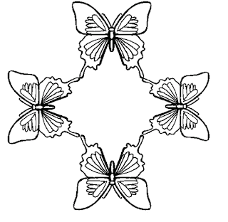 Rare And Cute butterfly coloring page Rare And Cute butterfly coloring page