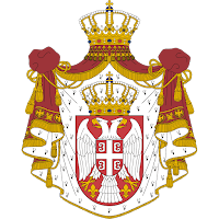 Logo Gambar Lambang Simbol Negara Serbia PNG JPG ukuran 200 px