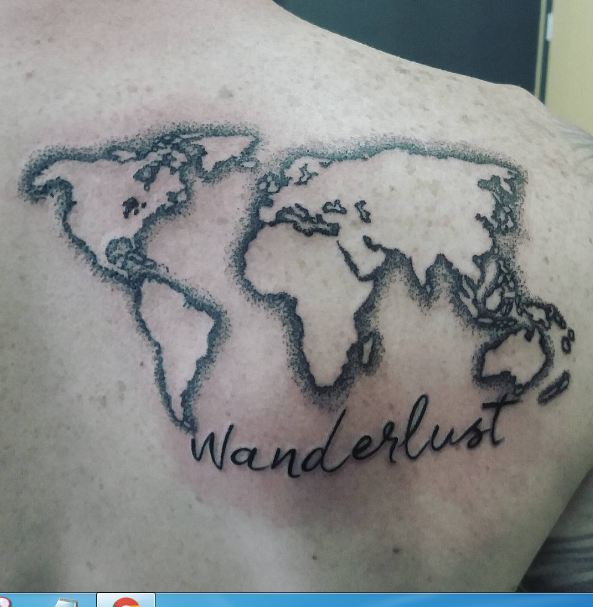 World Map Tattoos