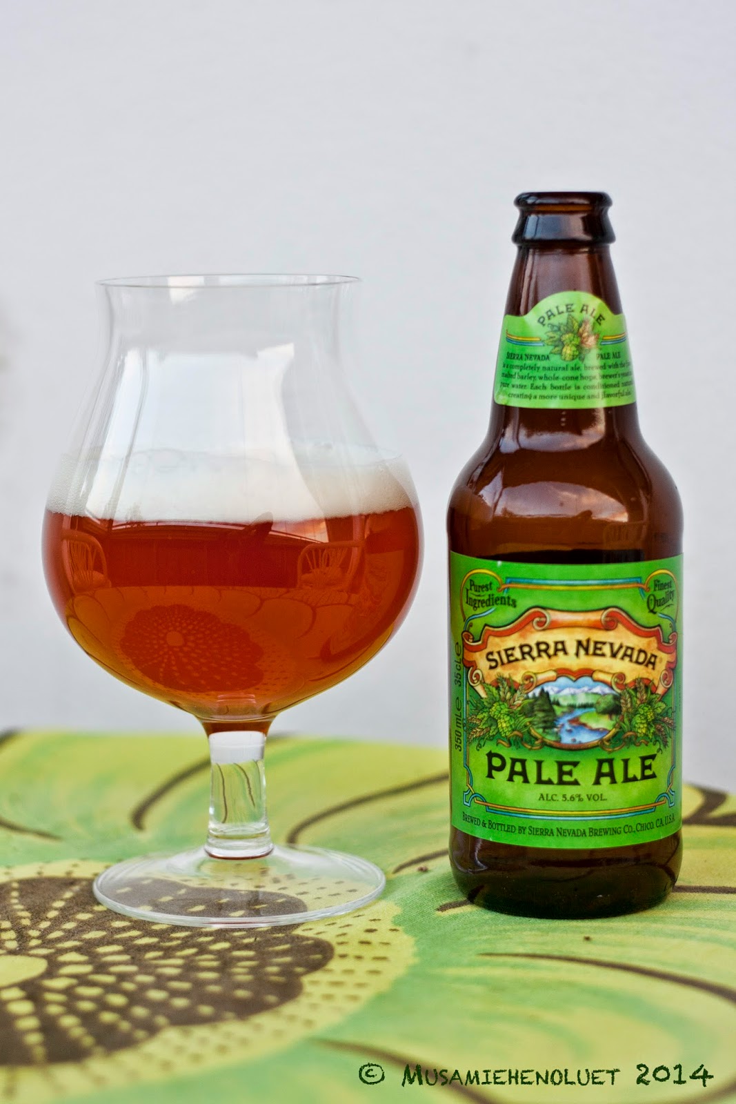 Musamiehen oluet Sierra Nevada Pale Ale Sierra Nevada Brewing Co.