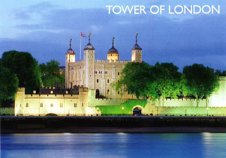 WORLD HERITAGE STAMPS AND POSTCARDS UK The Tower of London (1988)