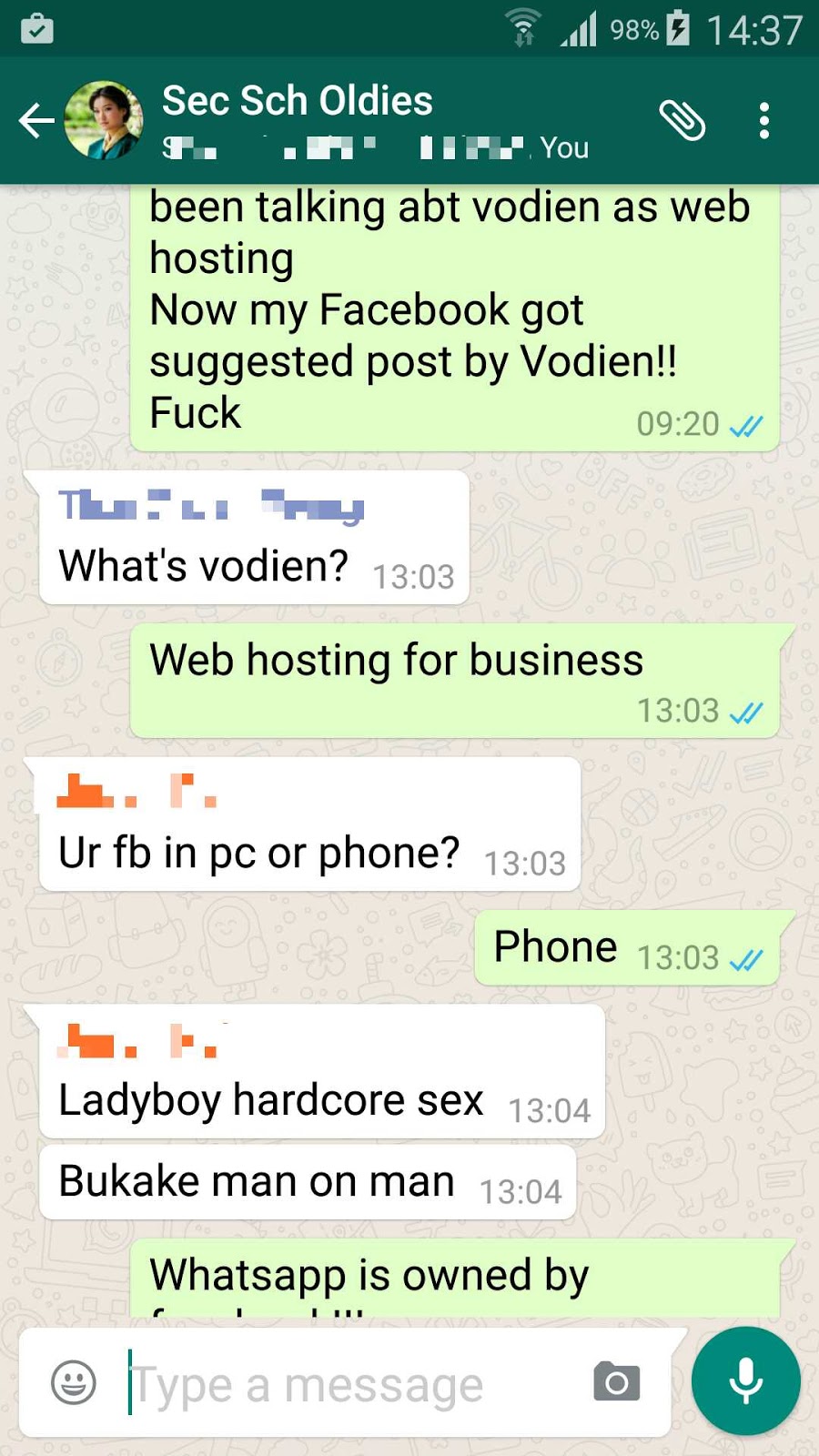 Porn Pix Uber Whatsapp