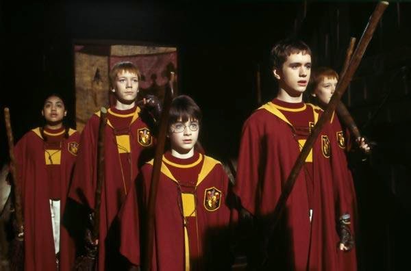 primer partido de quidditch harry potter
