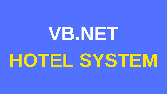 VB.Net Hotel Management System Project