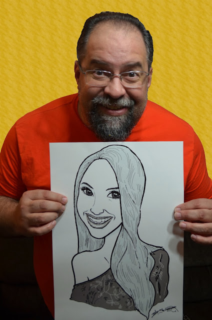 Caricaturista Marcelo Lopes de Lopes e a caricatura M2LOPES