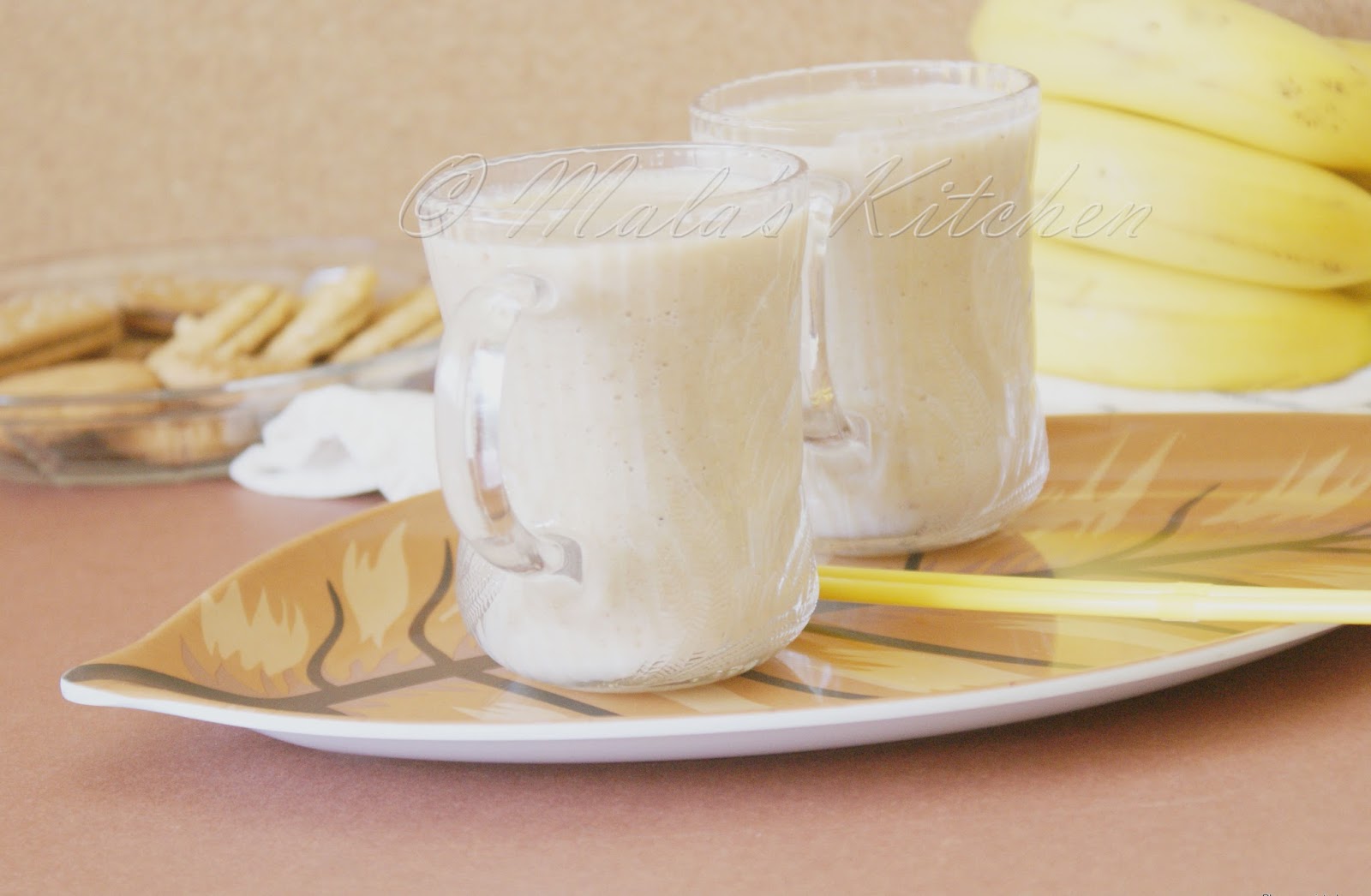 Banana & Dates Milkshake MalasKitchen