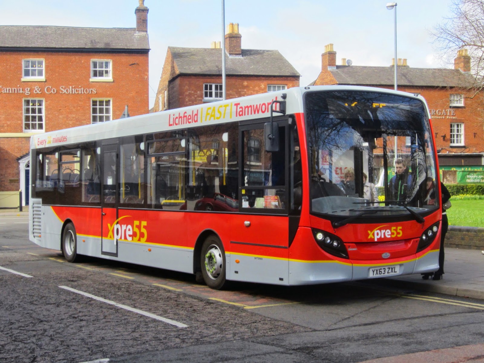 East Norfolk (& East Suffolk) Bus Blog Tuesday in Tamworth
