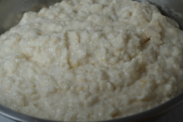 masa para pan de arroz