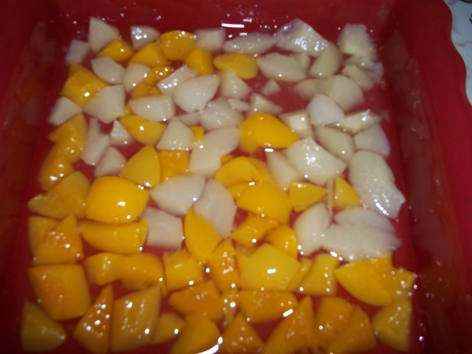 Audrey's Recipes Enjoy!!! Peach and Pear Surprise