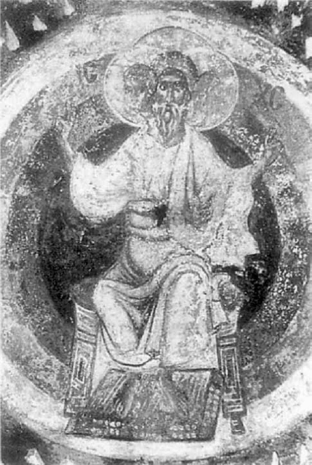 Σπάνια απεικόνιση της Αγίας Τριάδος σε εκκλησία της Καστοριάς (2) http://leipsanothiki.blogspot.be/