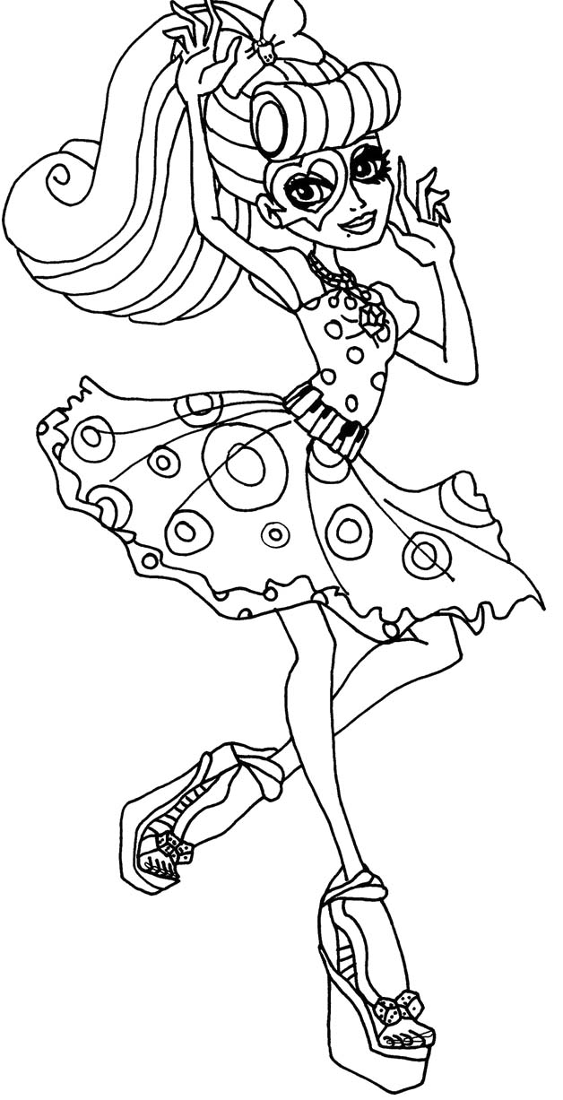 Kids Page Monster High Operetta Images Pictures Becuo Coloring Pages