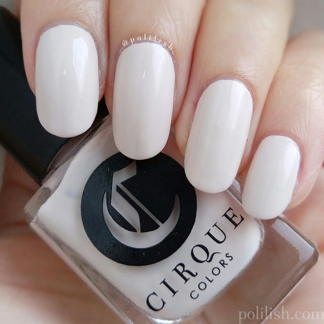Cirque Colors 'Don't Forget the Cannoli', two coats with topcoat; swatch by polilish