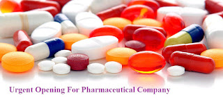 Urgent Opening For Pharmaceutical Company