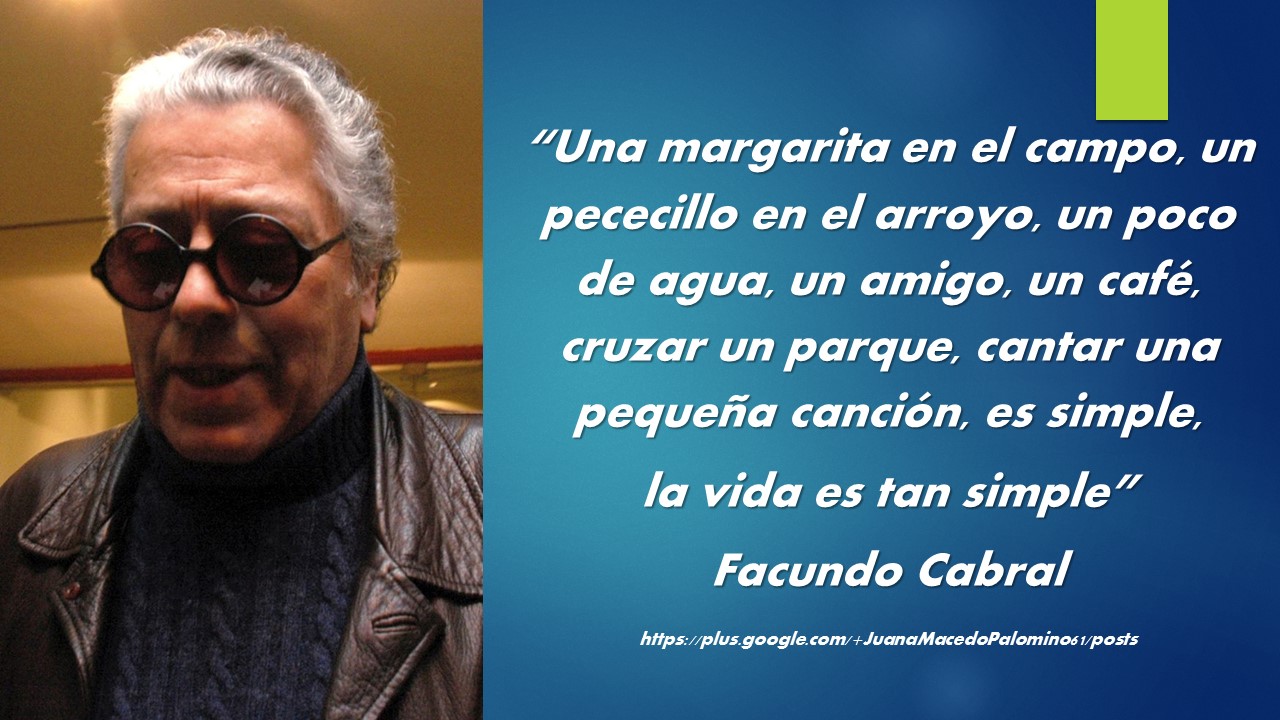 Resultado de imagen para frases de facundo cabral sobre politica"