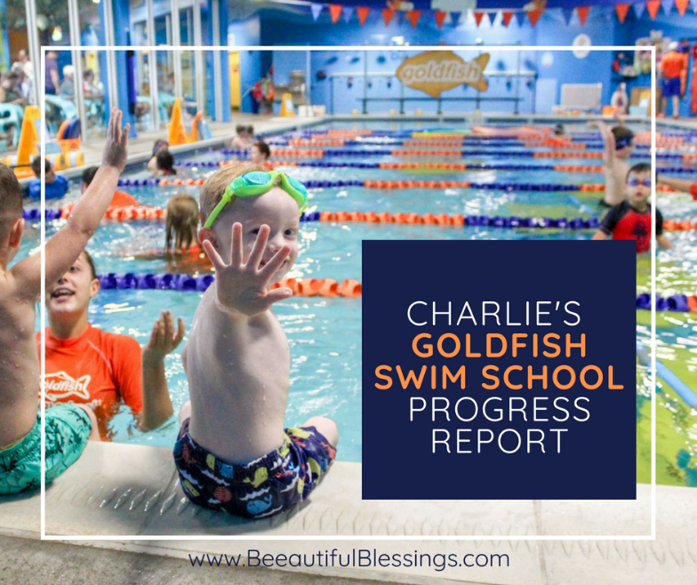 (Bee)autiful Blessings CHARLIE'S PROGRESS REPORT Swim Lessons with