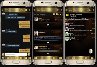 BBM MOD Black Gold Terbaru Full Features Update v3.1.0.13