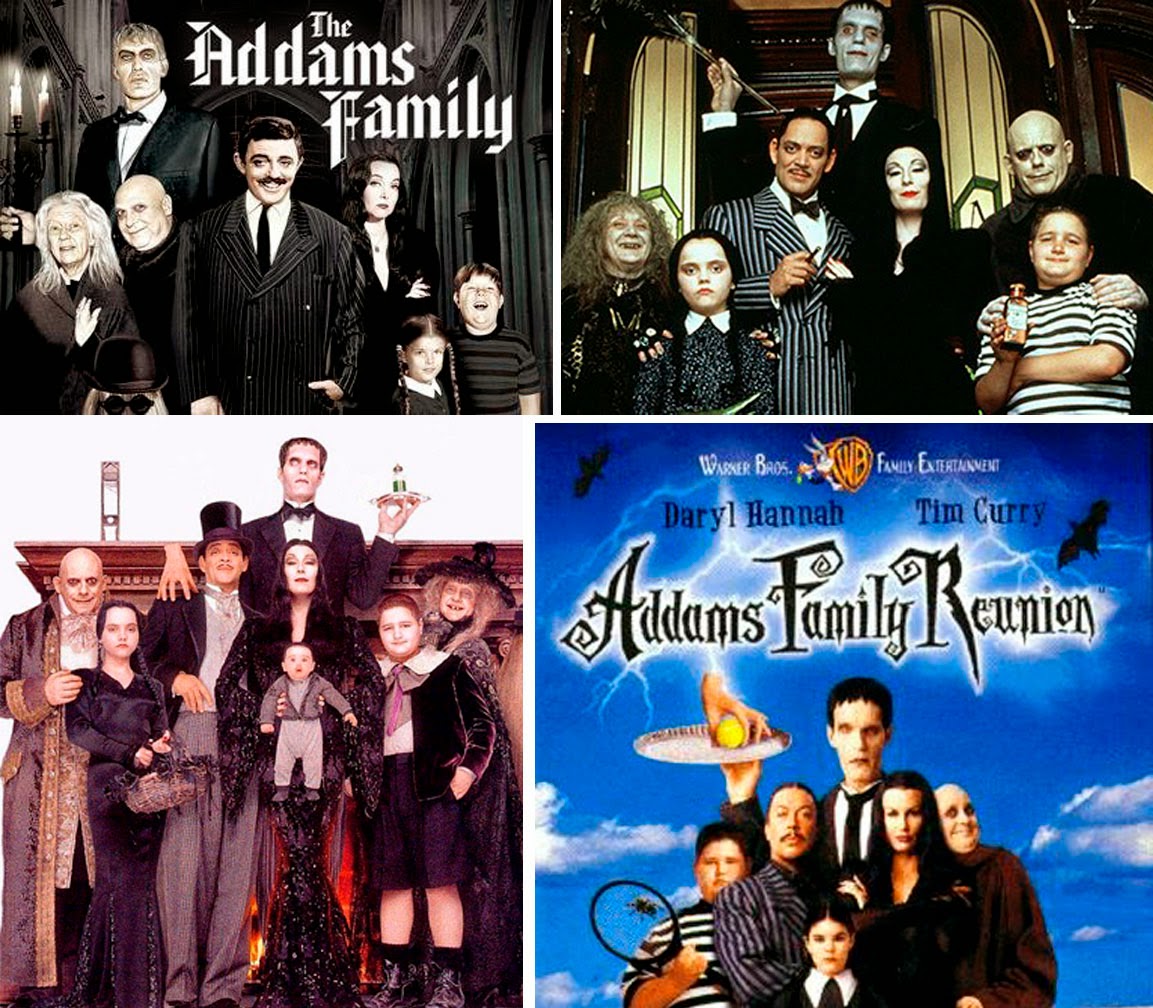 'Addams Family', Series llevadas al cine