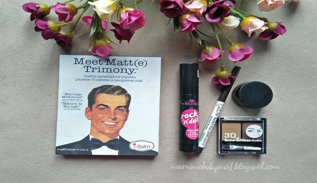 Minat Ke Arah Tatarias Wajah the balm cosmetics, mascara essence, eyeliner silkygirl, 3d brow& nose