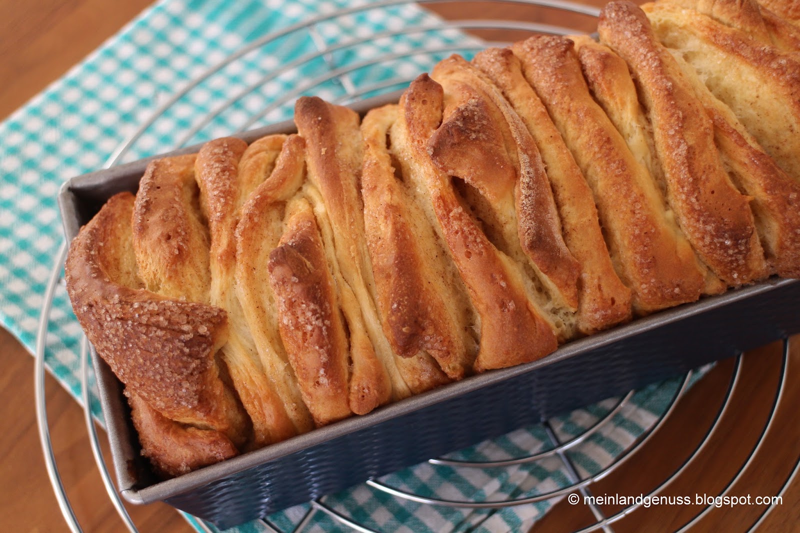 mein Land und Gartengenuss : Zimt-Zupf-Brot