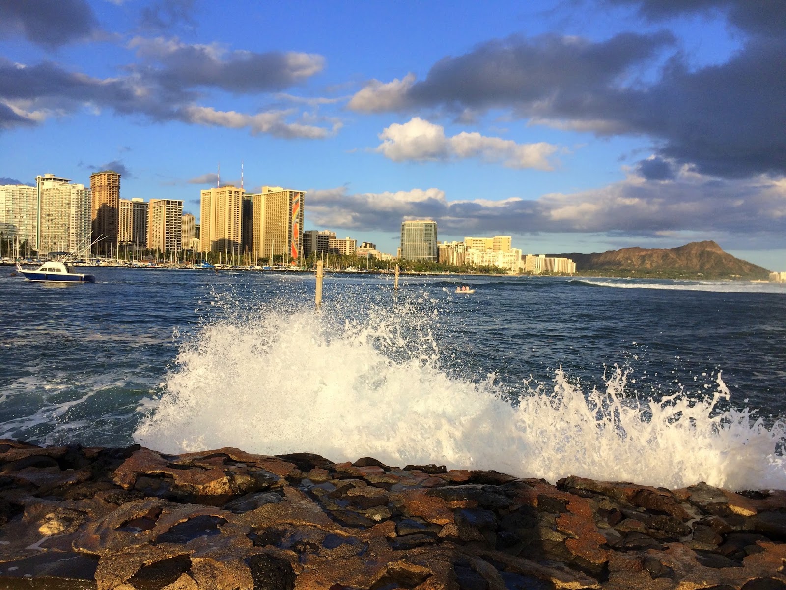 Aloha from Hawaii Low tide, High tide and now King tide.