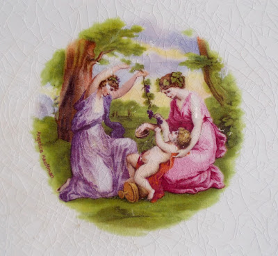 Due vassoi Richard - secolo XIX Due vassoi Richard - secolo XIX - ceramiche antiche - annunci