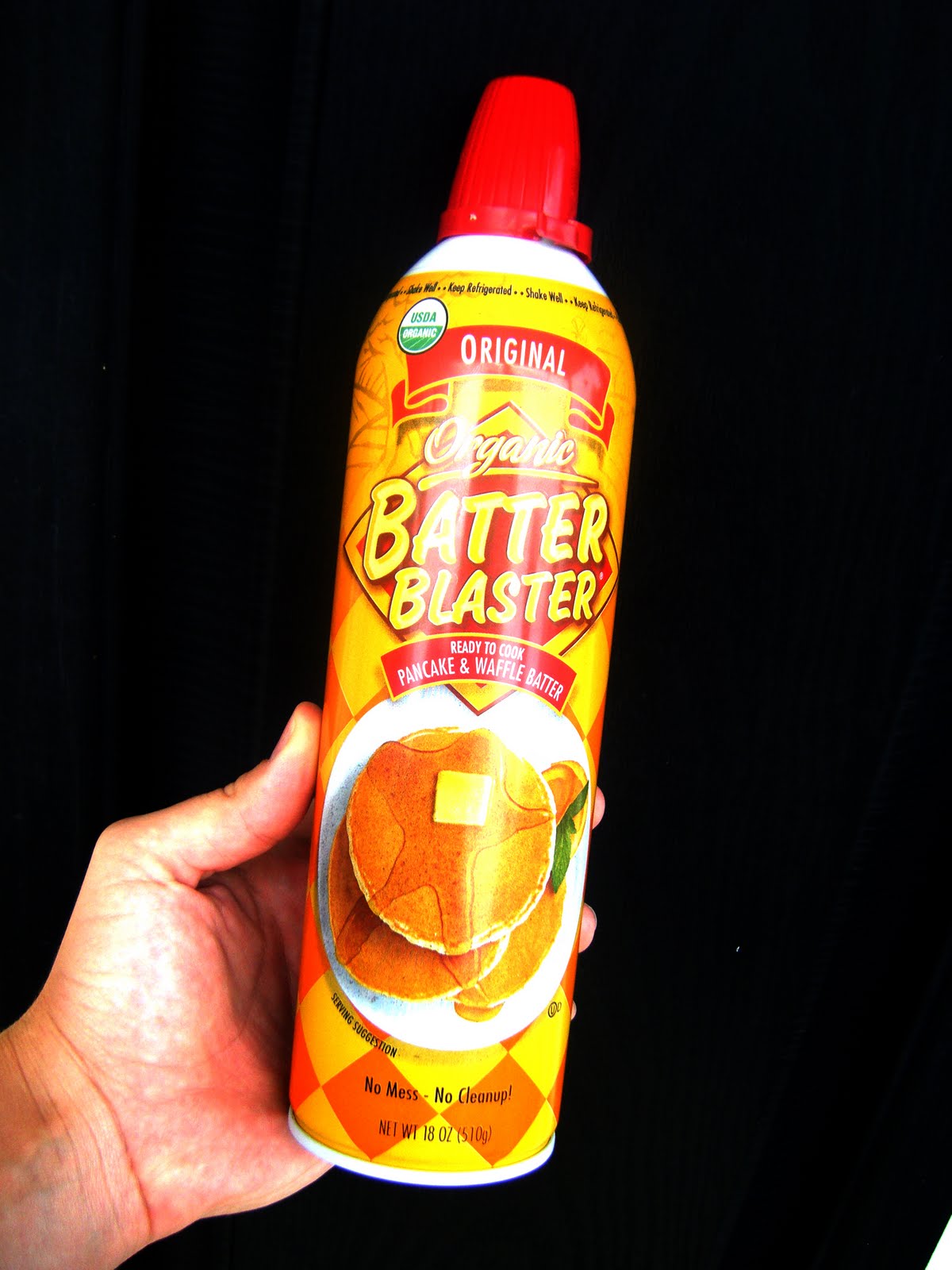 JPRchitect + Design Pancake Batter in a Rediwhip Can?