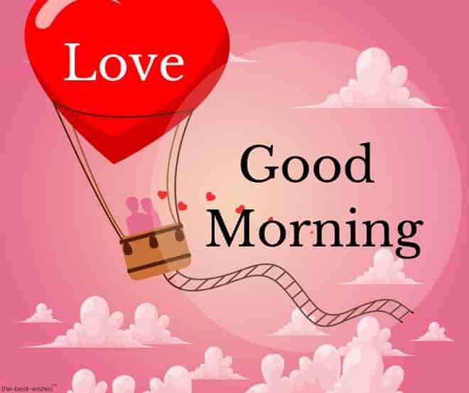 good morning sms with love