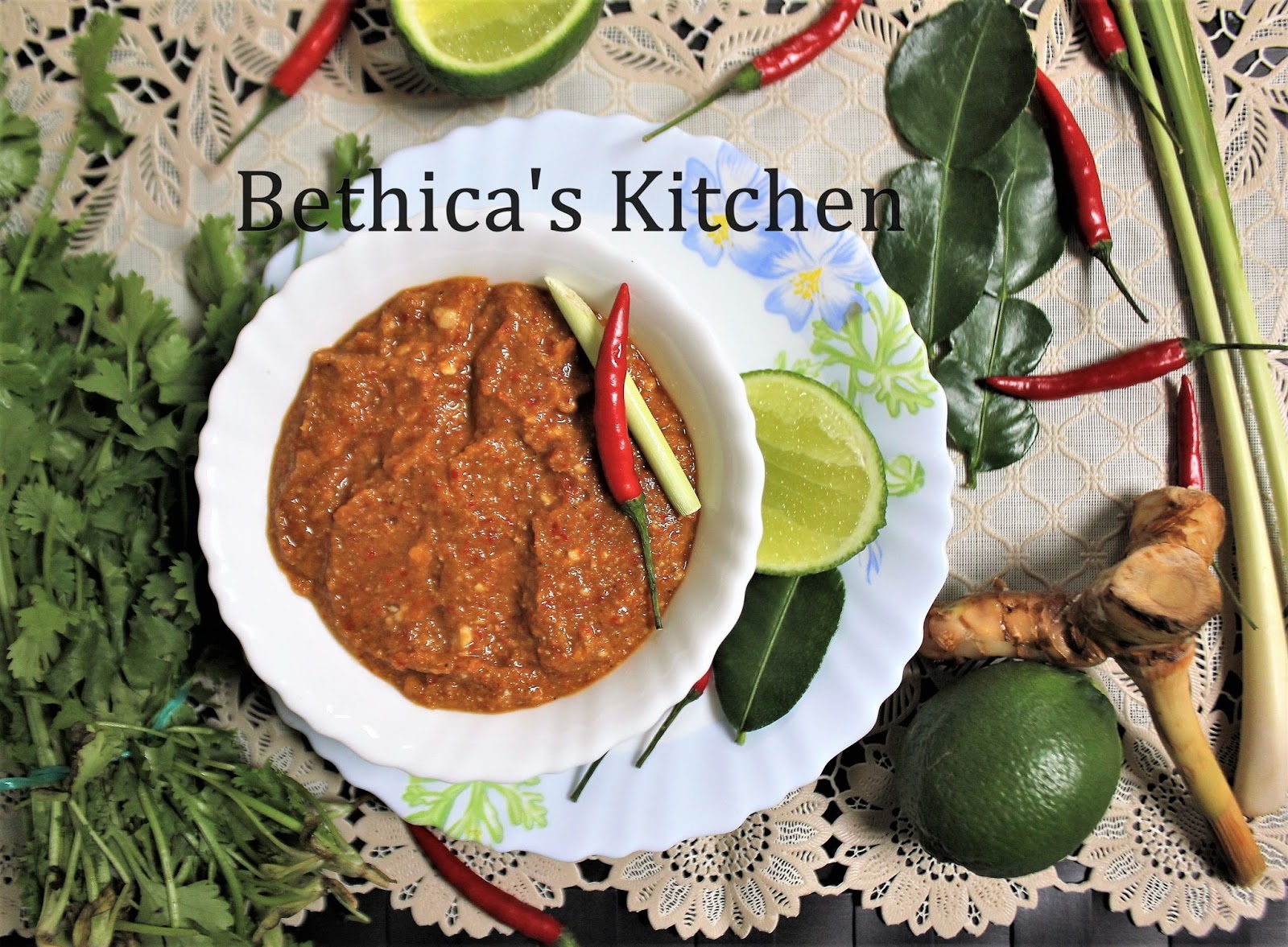 Bethica's Kitchen Flavours Thai Panang Curry Paste